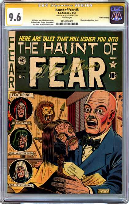 CGC Graded Comics - Haunt of Fear #8 (CGC)