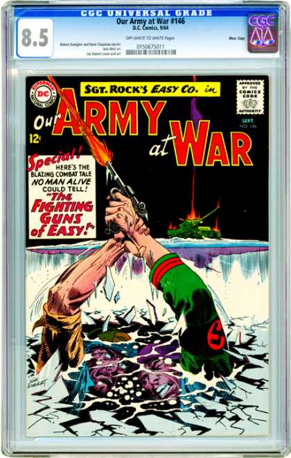 CGC Graded Comics - Our Army at War #146 (CGC)