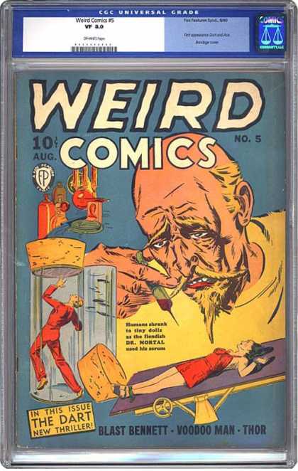 CGC Graded Comics - Weird Comics #5 (CGC)