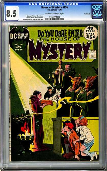 CGC Graded Comics - House of Mystery #196 (CGC)