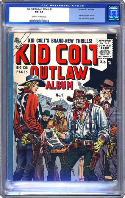 CGC Graded Comics - Kid Colt Outlaw Album #1 (CGC)