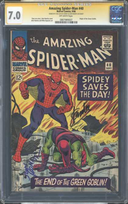 CGC Graded Comics - Amazing Spider-Man #40 (CGC)