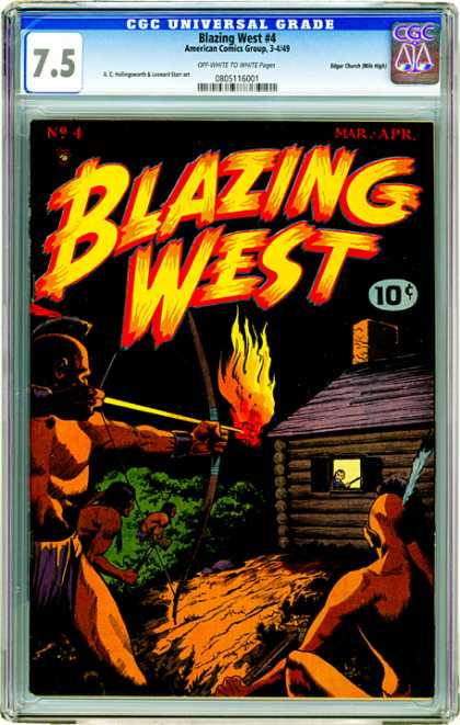 CGC Graded Comics - Blazing West #4 (CGC)