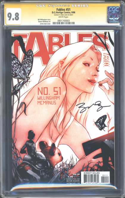 CGC Graded Comics - Fables #51 (CGC) - Vertigo Comics - Modern Age - Fantasy Comics - Cgc Graded - Willingham