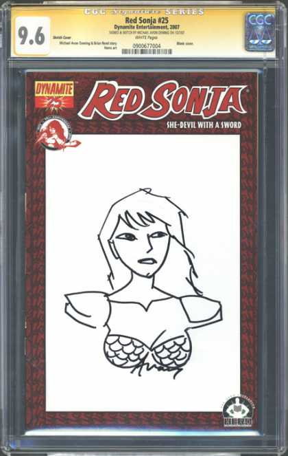 CGC Graded Comics - Red Sonja #25 (CGC)