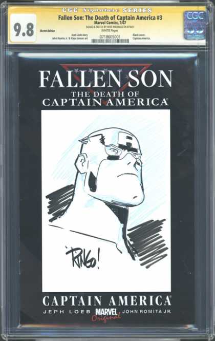 CGC Graded Comics - Fallen Son: The Death of Captain America #3 (CGC)