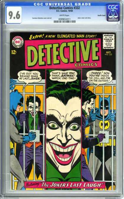 CGC Graded Comics - Detective Comics #332 (CGC)