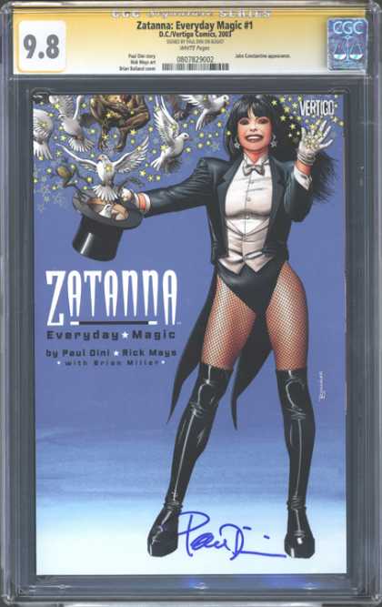 CGC Graded Comics - Zatanna: Everyday Magic #1 (CGC)