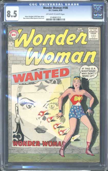 CGC Graded Comics - Wonder Woman #108 (CGC)