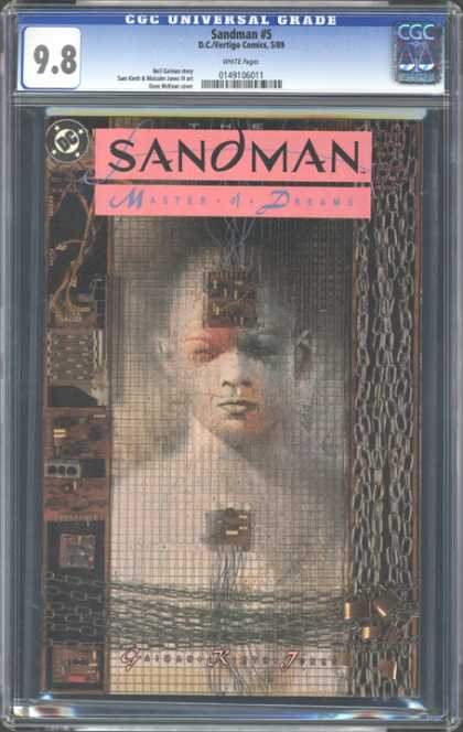 CGC Graded Comics - Sandman #5 (CGC) - Cgc - Sandman - Master Of Dreams - Dc - Comics