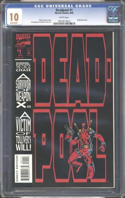 CGC Graded Comics - Deadpool #1 (CGC)