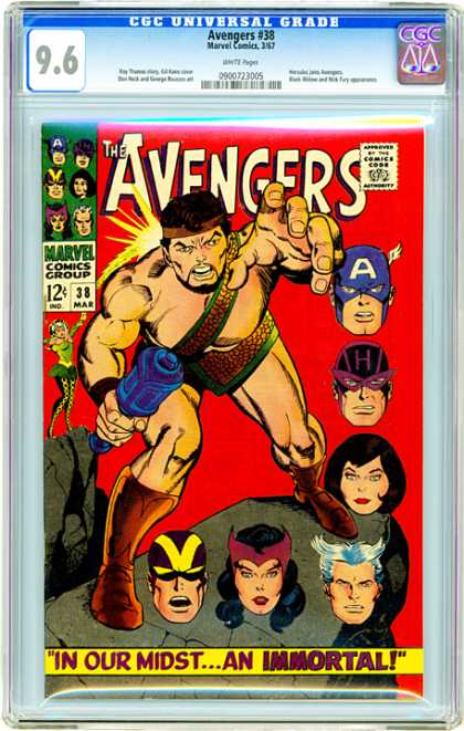 CGC Graded Comics - Avengers #38 (CGC)