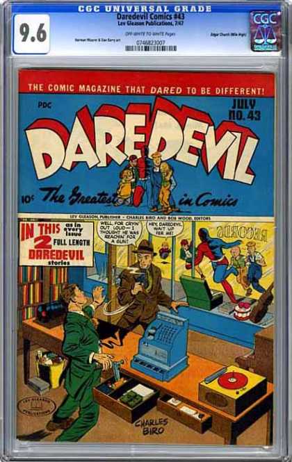 CGC Graded Comics - Daredevil Comics #43 (CGC)