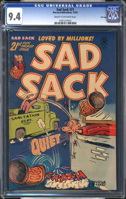 CGC Graded Comics - Sad Sack #21 (CGC)