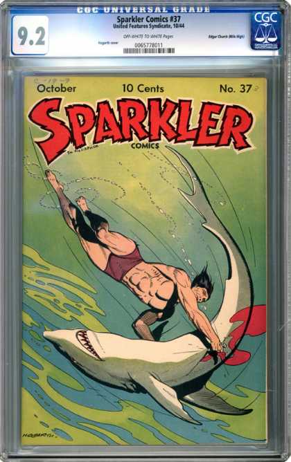 CGC Graded Comics - Sparkler Comics #37 (CGC)