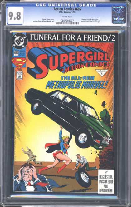 CGC Graded Comics - Action Comics #685 (CGC)