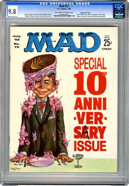 CGC Graded Comics - Mad #72 (CGC)