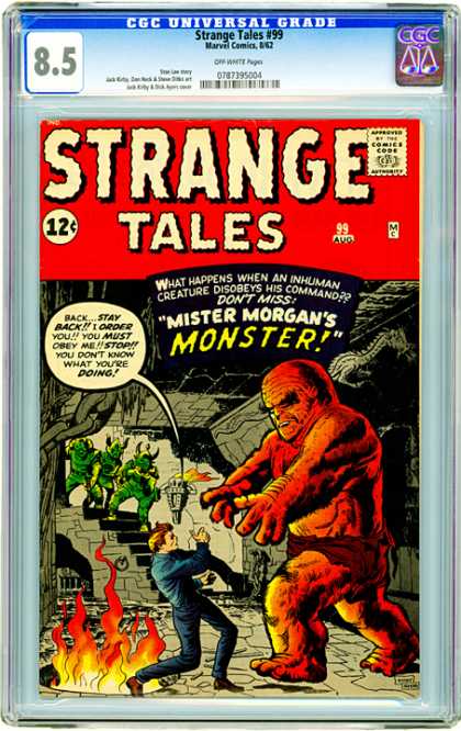 CGC Graded Comics - Strange Tales #99 (CGC)