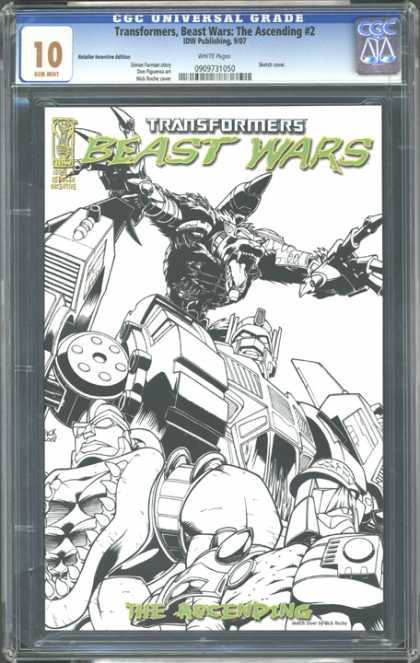 CGC Graded Comics - Transformers, Beast Wars: The Ascending #2 (CGC)