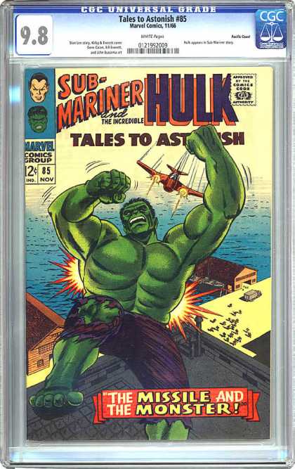 CGC Graded Comics - Tales to Astonish #85 (CGC)