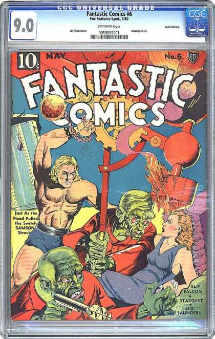 CGC Graded Comics - Fantastic Comics #6 (CGC)