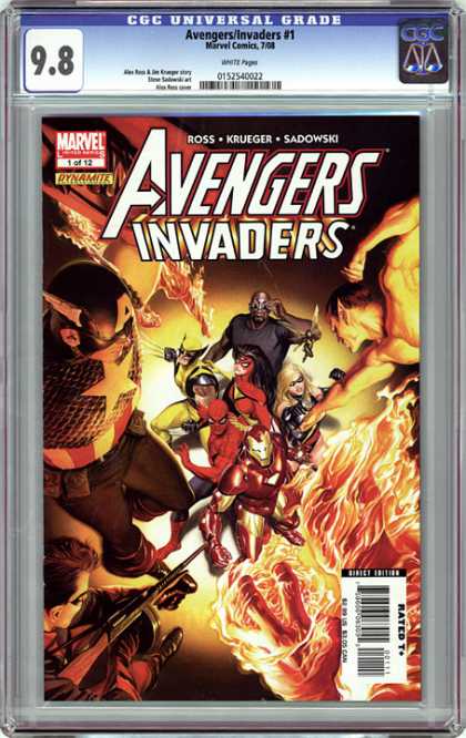 CGC Graded Comics - Avengers/Invaders #1 (CGC)