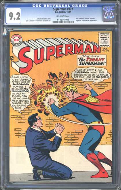 CGC Graded Comics - Superman #172 (CGC)