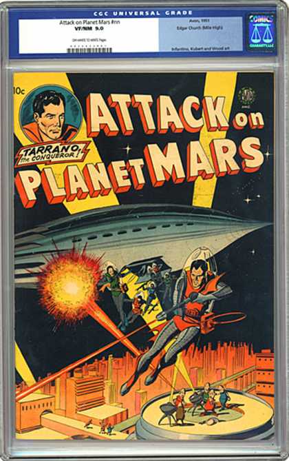 CGC Graded Comics - Attack on Planet Mars #nn (CGC)