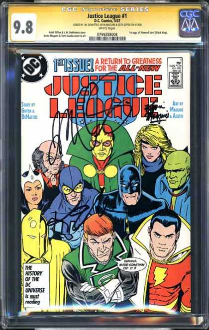 CGC Graded Comics - Justice League #1 (CGC)