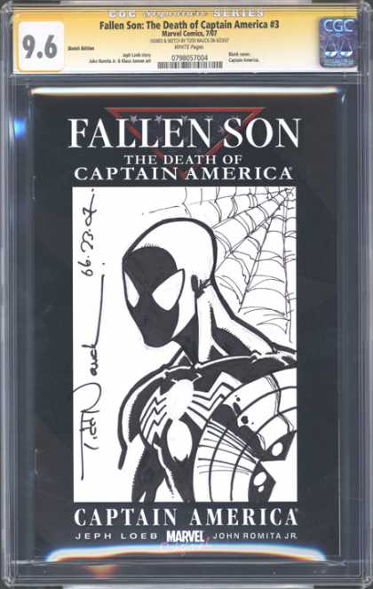 CGC Graded Comics - Fallen Son: The Death of Captain America #3 (CGC)