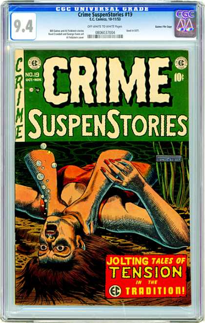 CGC Graded Comics - Crime SuspenStories #19 (CGC)