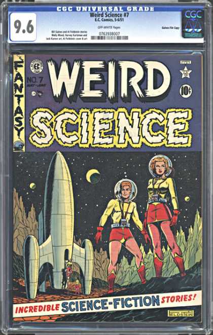 CGC Graded Comics - Weird Science #7 (CGC)