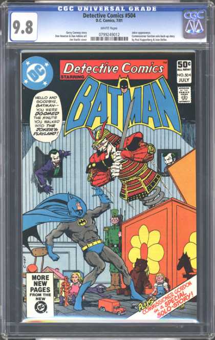 CGC Graded Comics - Detective Comics #504 (CGC)