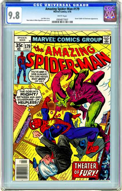 CGC Graded Comics - Amazing Spider-Man #179 (CGC)