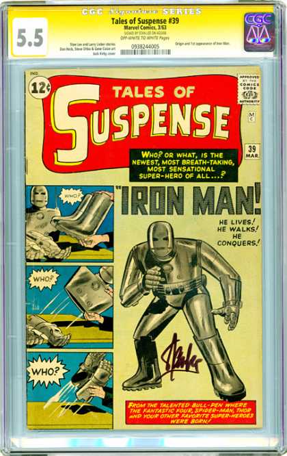 CGC Graded Comics - Tales of Suspense #39 (CGC)