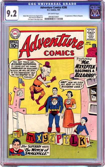 CGC Graded Comics - Adventure Comics #286 (CGC)