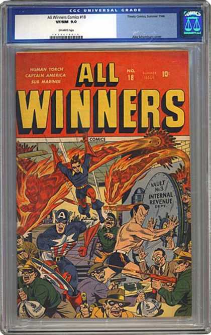 CGC Graded Comics - All Winners Comics #18 (CGC)