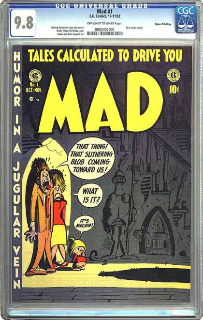 CGC Graded Comics - Mad #1 (CGC)