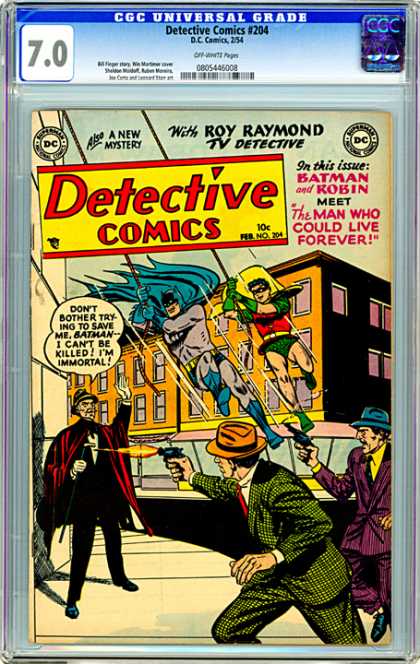 CGC Graded Comics - Detective Comics #204 (CGC)