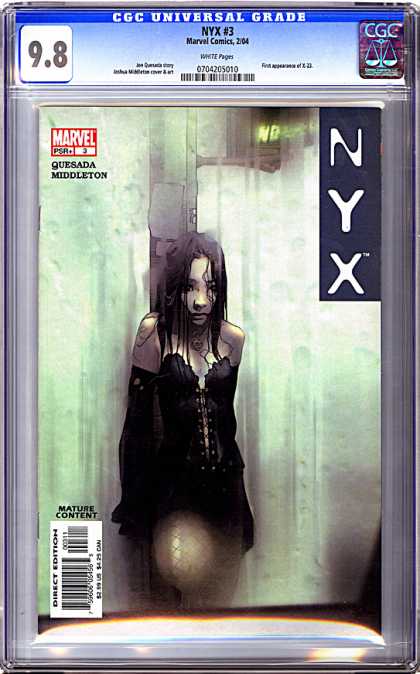 CGC Graded Comics - NYX #3 (CGC)