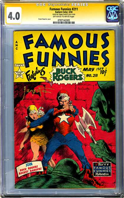 CGC Graded Comics - Famous Funnies #211 (CGC)