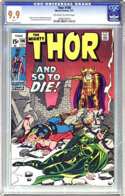 CGC Graded Comics - Thor #190 (CGC)