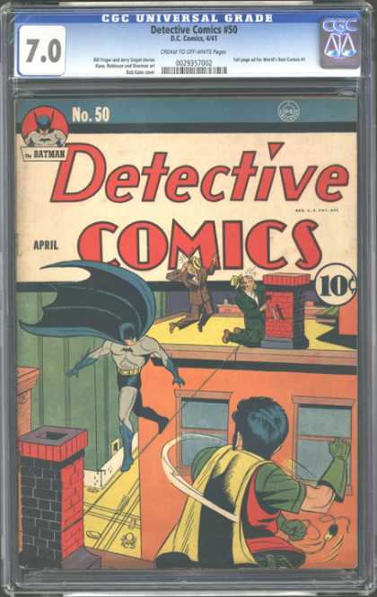 CGC Graded Comics - Detective Comics #50 (CGC)
