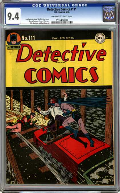 CGC Graded Comics - Detective Comics #111 (CGC)