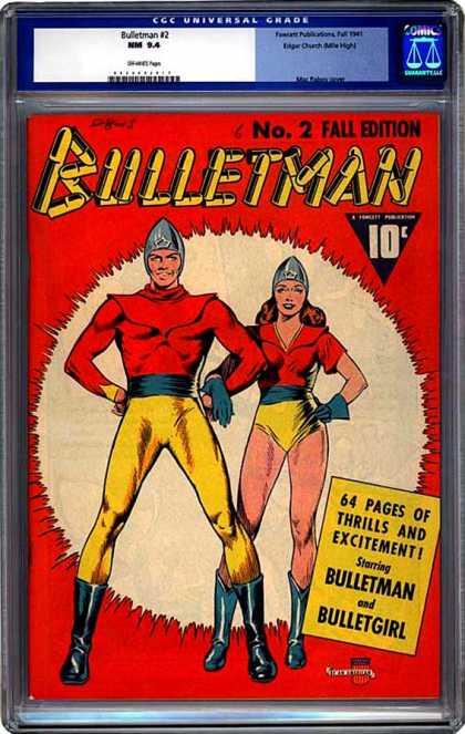 CGC Graded Comics - Bulletman #2 (CGC)