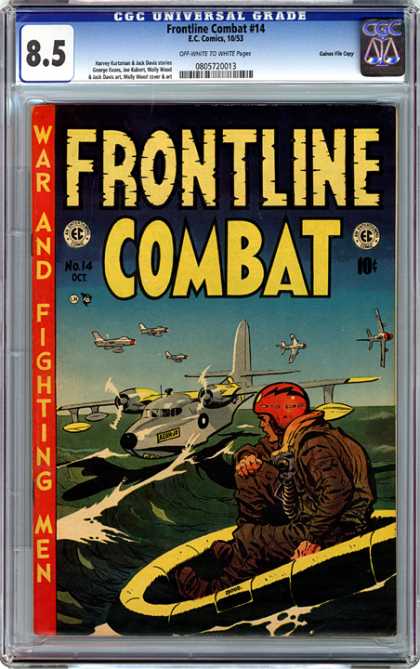 CGC Graded Comics - Frontline Combat #14 (CGC)