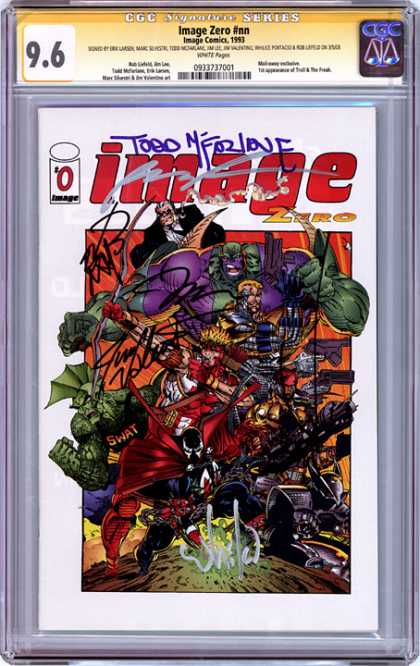 CGC Graded Comics - Image Zero #nn (CGC) - Image - Too - Love - Horror - Action