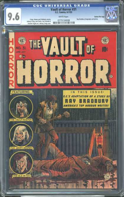 CGC Graded Comics - Vault of Horror #31 (CGC)