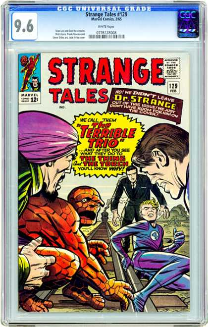 CGC Graded Comics - Strange Tales #129 (CGC)