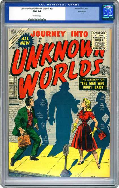 CGC Graded Comics - Journey Into Unknown Worlds #37 (CGC)